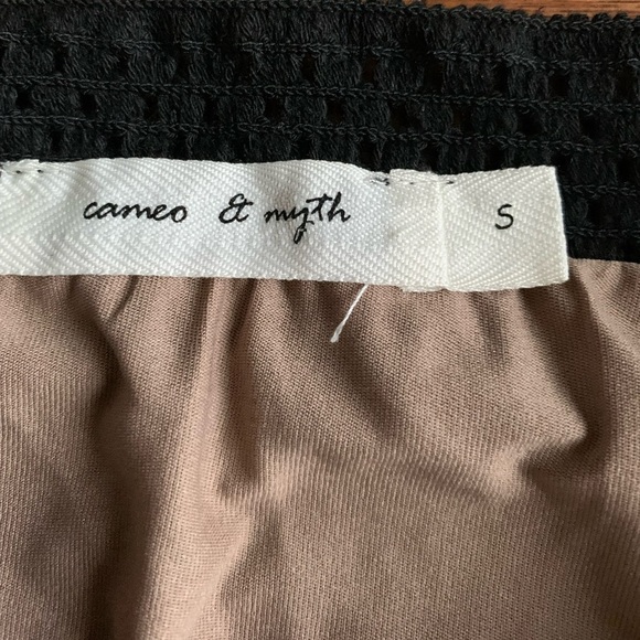 Cameo & Myth Black Lace Column Maxi Skirt - Picture 10 of 11